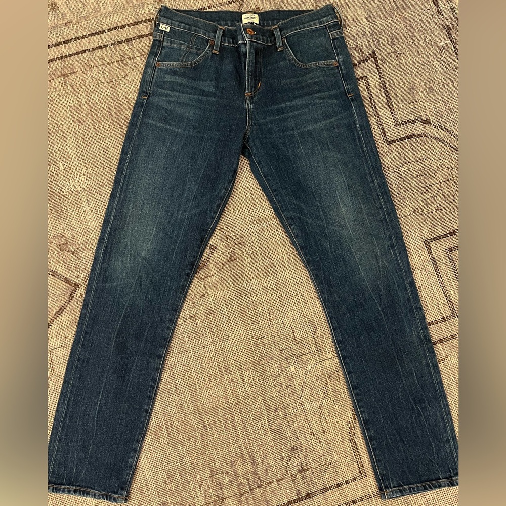 Citizens of Humanity Elsa Mid Rise Slim Fit Crop Jeans